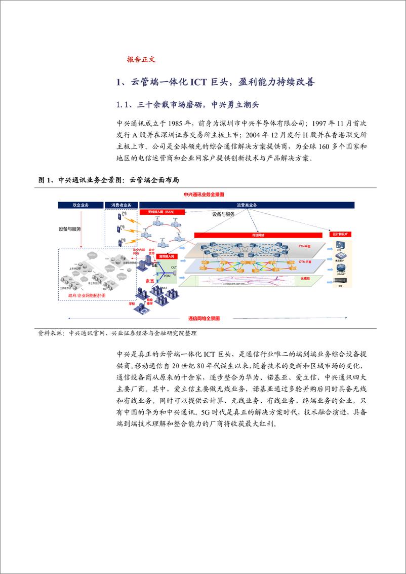 《兴业证券-中兴通讯-000063-AI攀登者算力业务跨越式增长-230702》 - 第4页预览图