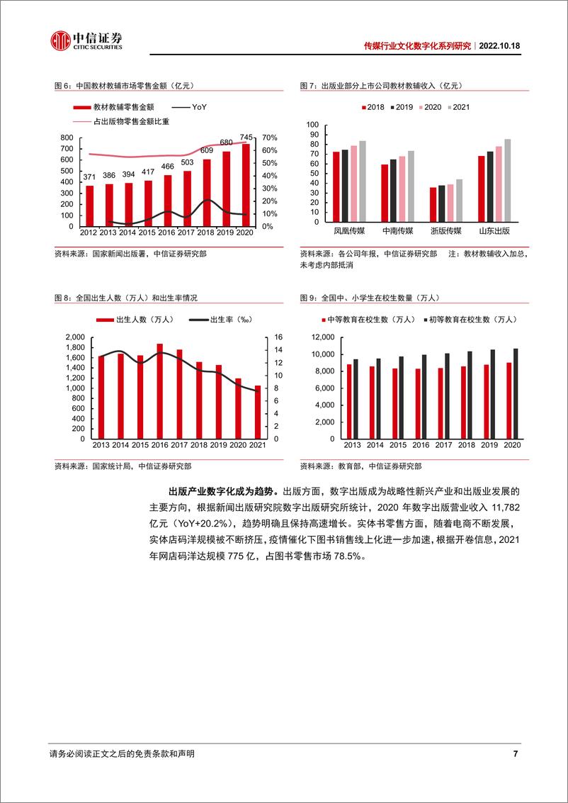 《传媒行业文化数字化系列研究：文化数字化东风渐起，出版产业扬帆再起航》 - 第7页预览图