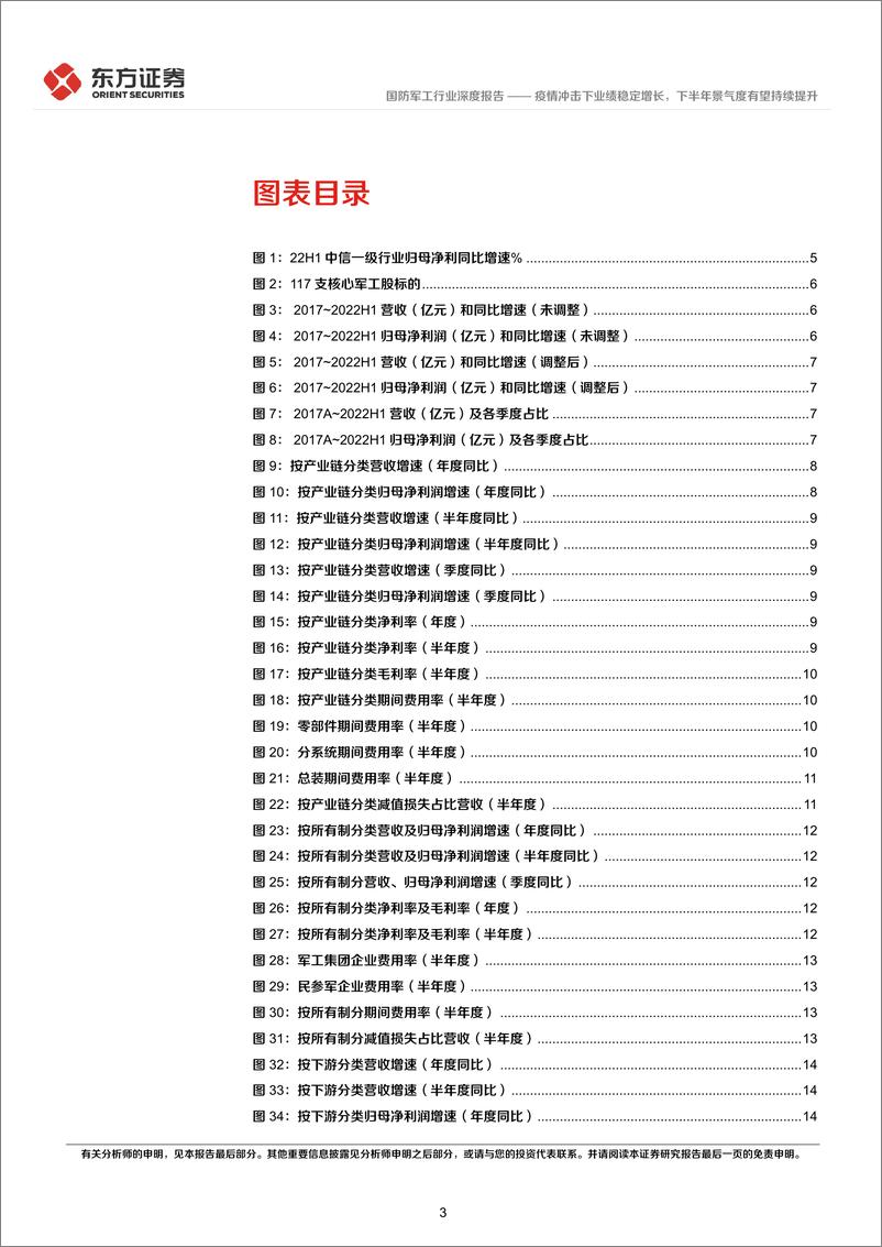 《国防军工行业22年半年报财务分析：疫情冲击下业绩稳定增长，下半年景气度有望持续提升-20220909-东方证券-28页》 - 第4页预览图