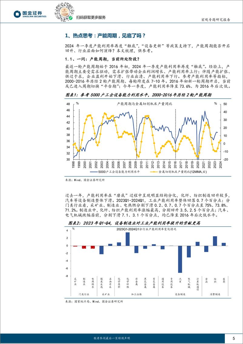 《见微知著系列之七十二：产能周期，见底了吗？-240417-国金证券-21页》 - 第5页预览图