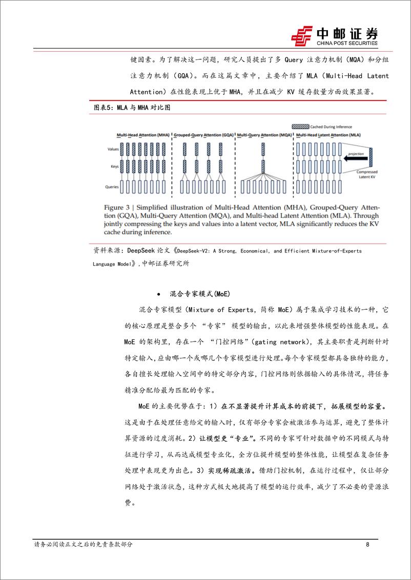 《金工专题报告：Deepseek背景综述及在金融领域应用场景初探-250224-中邮证券-38页》 - 第8页预览图
