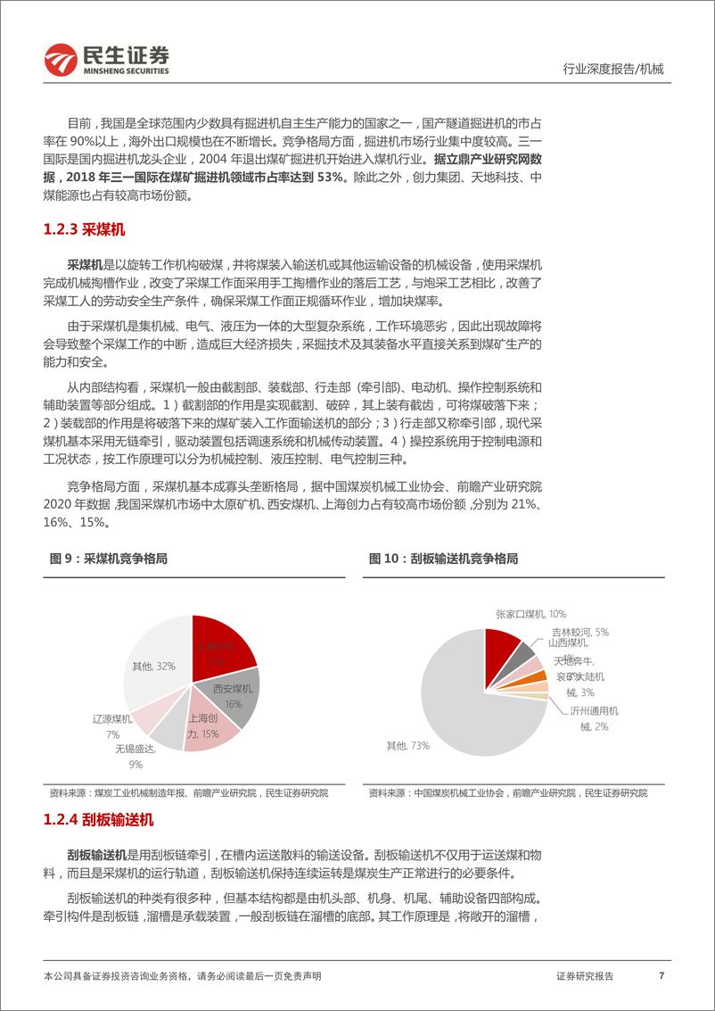 《机械行业深度报告：煤价起，煤机兴，智能化是前进方向-20220318-民生证券-35页》 - 第8页预览图