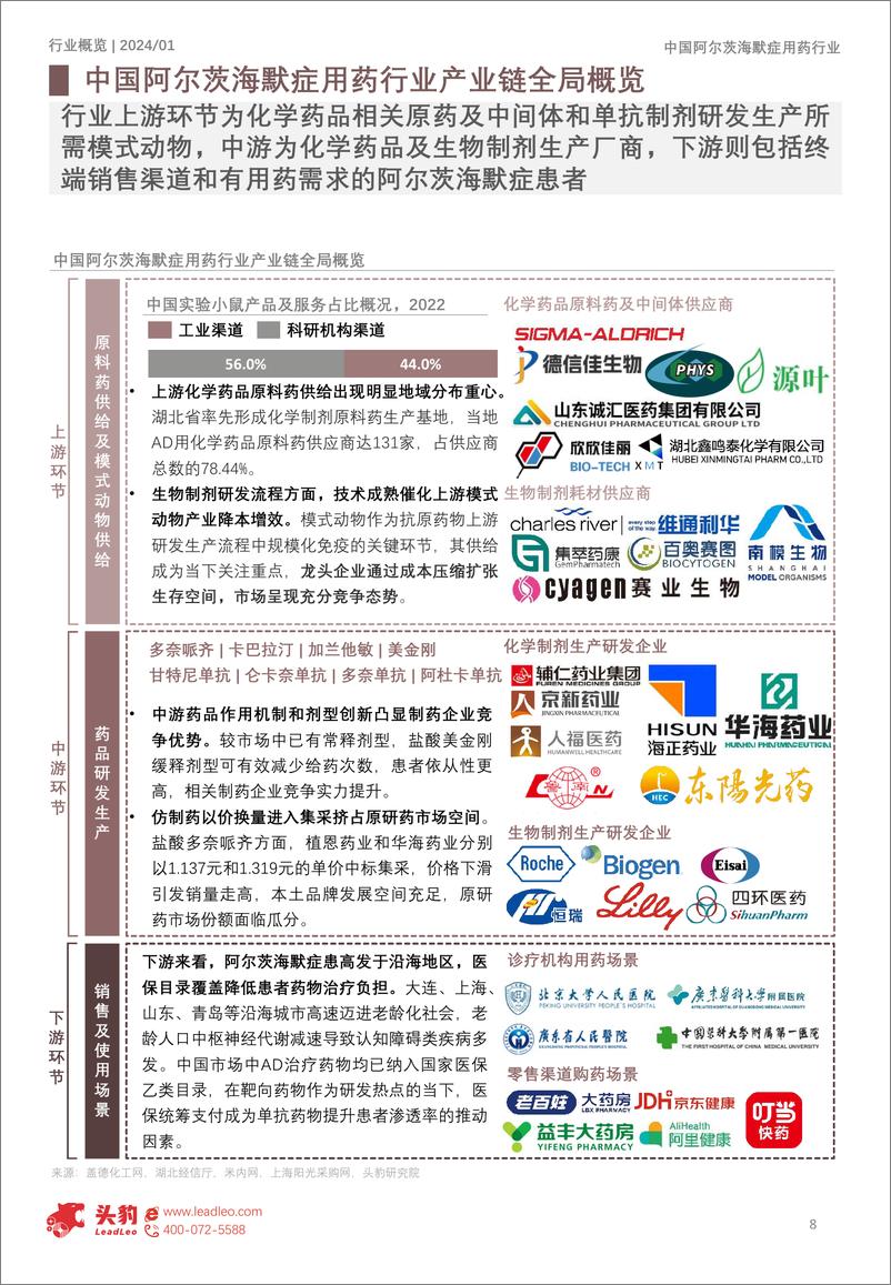 《头豹研究院-2024年中国阿尔茨海默症用药行业概览：本土仿制药崛起，阿尔茨海默症用药市场迎来新机遇》 - 第8页预览图