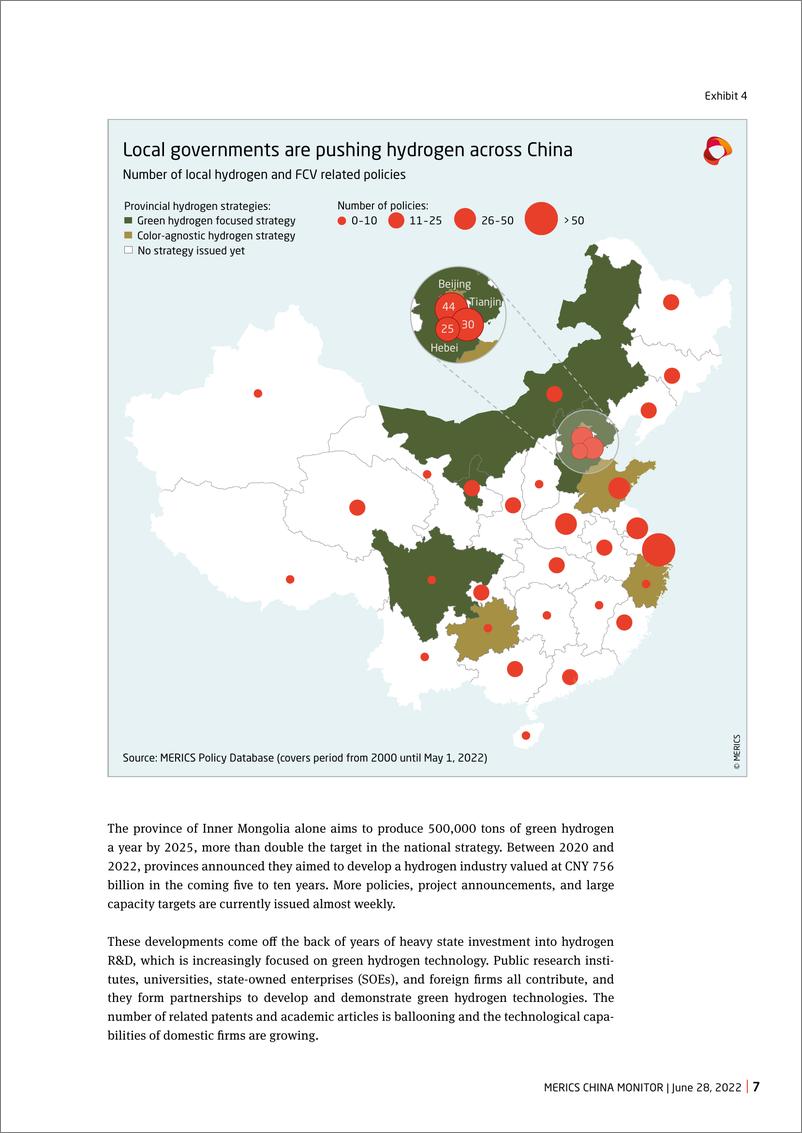 《中国新兴的绿色氢产业：政策、研究和商业如何打造新产业（英）-德国墨卡托中国研究所--2022.6-24页》 - 第8页预览图