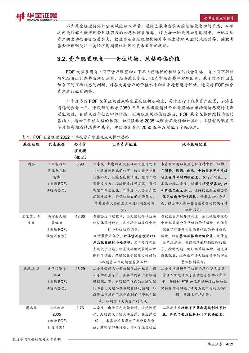 《2022Q2公募基金季报观点汇总：弱复苏预期下关注地产消费，新能源挖掘细分机会-20220728-华宝证券-21页》 - 第5页预览图