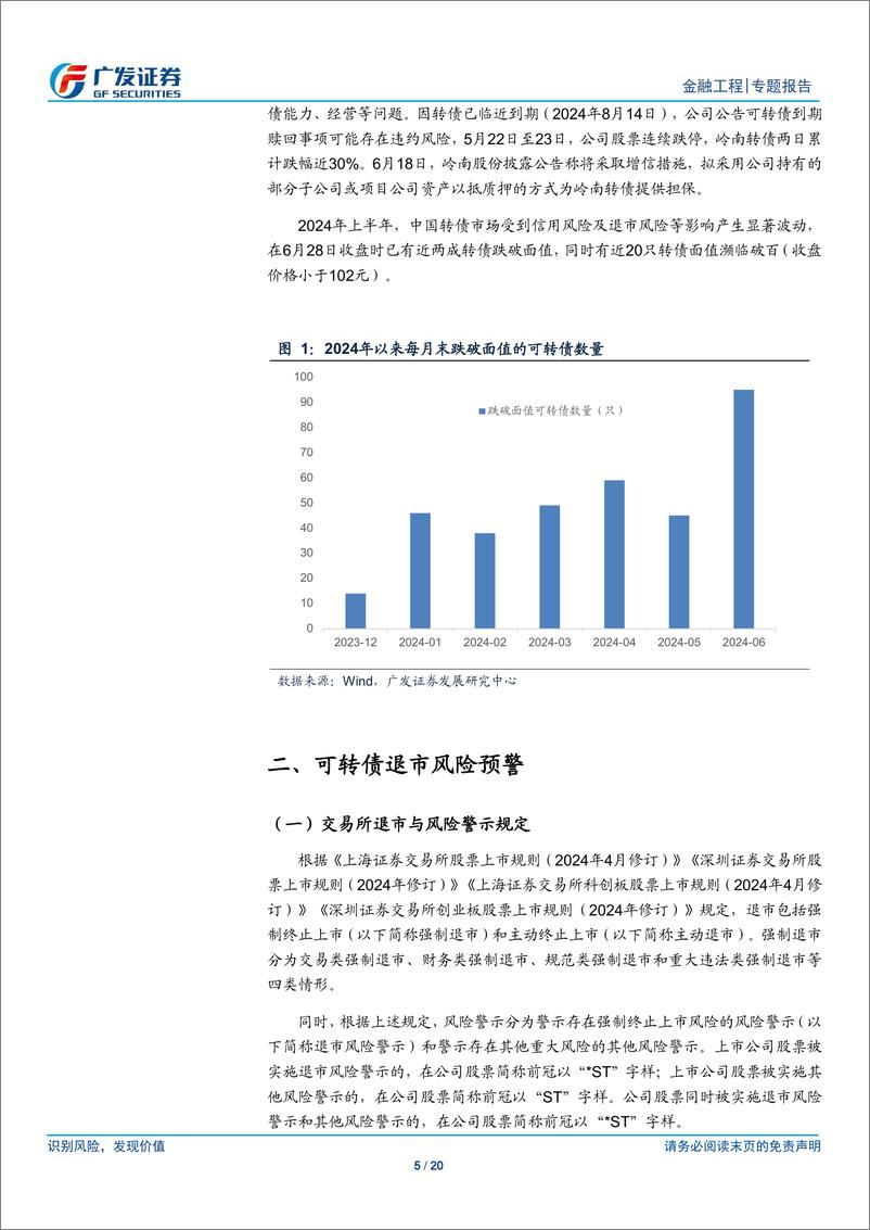 《量化可转债研究之六：转债退市风险与信用风险监控系统-240716-广发证券-20页》 - 第5页预览图