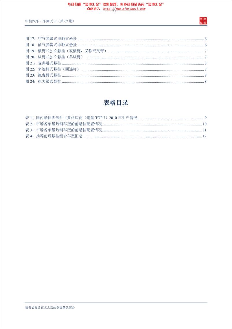 《（汽车）中信证券-车闻天下第67期-汽车悬挂系统专题》 - 第3页预览图