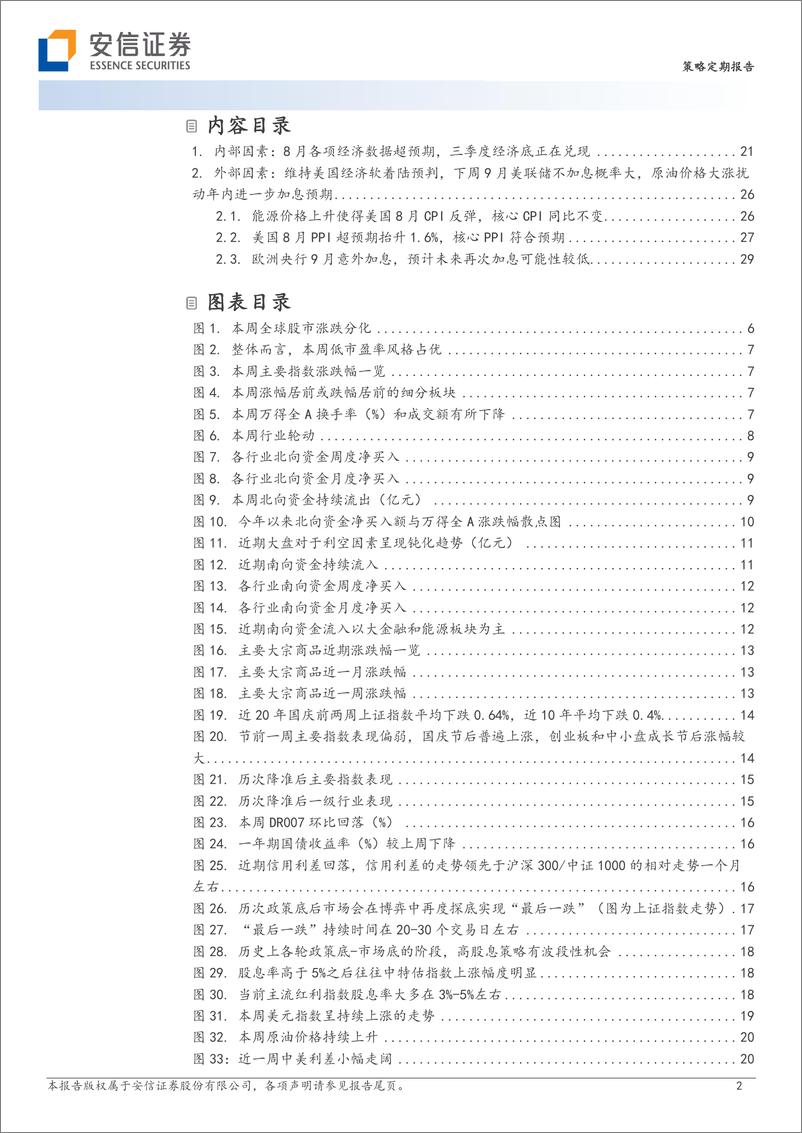 《赢在当下：从最后一跌到十月“攻”城-20230917-安信证券-32页》 - 第3页预览图