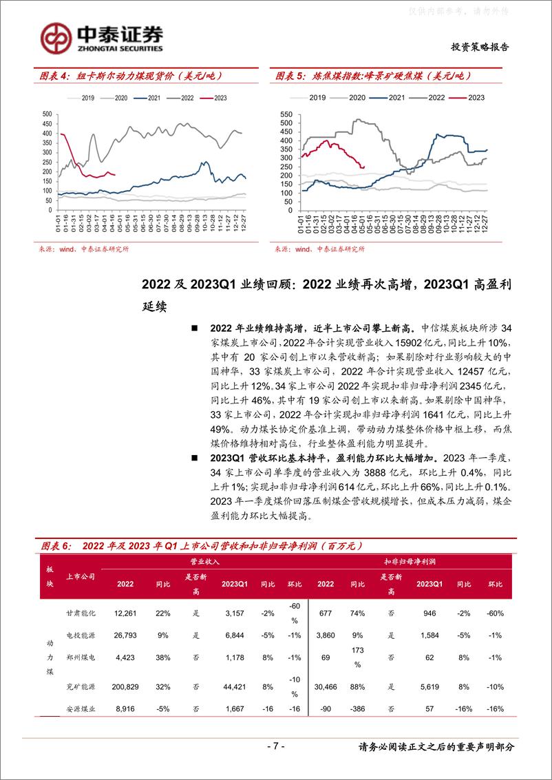 《中泰证券-煤炭行业中期策略：消费旺季将至，煤价有望上攻-230510》 - 第7页预览图