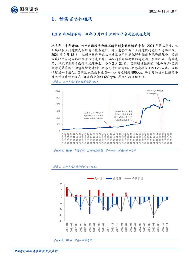 《固定收益专题：债观天下之甘肃（2022），“确保刚兑”后市场如何演进？-20221118-国盛证券-24页》 - 第5页预览图