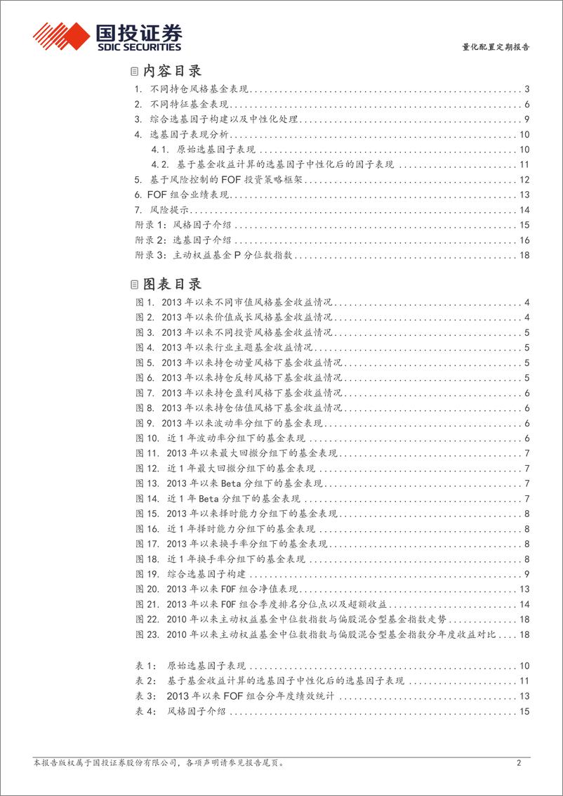 《FOF策略投资月报：收益驱动因子表现突出，FOF组合超额6.03%25-240903-国投证券-20页》 - 第2页预览图