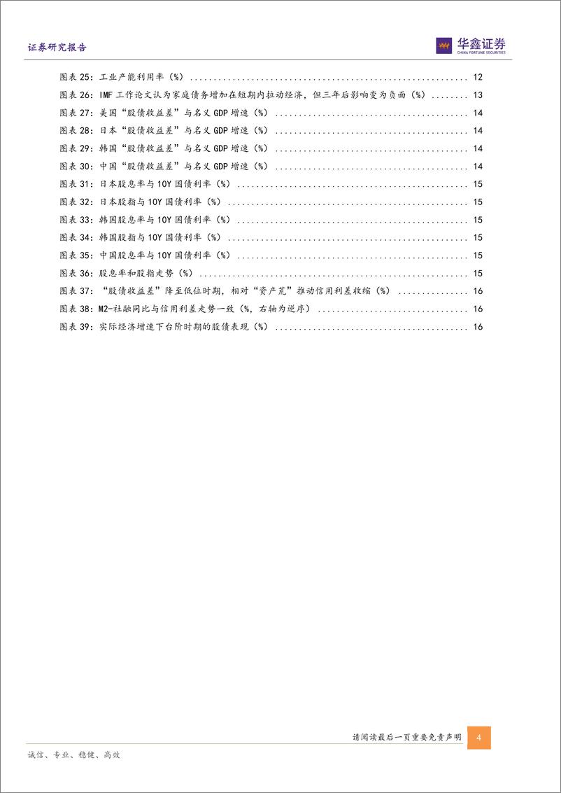 《固定收益深度报告：大类资产配置专题报告之一，从“股债收益差”谈起-20230715-华鑫证券-18页》 - 第5页预览图