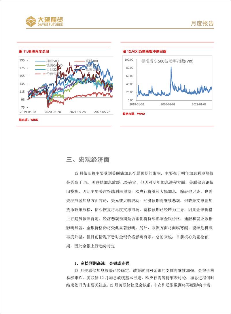 《贵金属期货年度报告：宽松高涨，金银走强-20221203-大越期货-20页》 - 第8页预览图