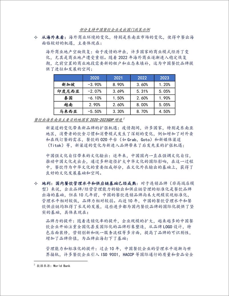 《2024中国餐饮品牌出海东南亚研究报告（新加坡篇）》 - 第8页预览图