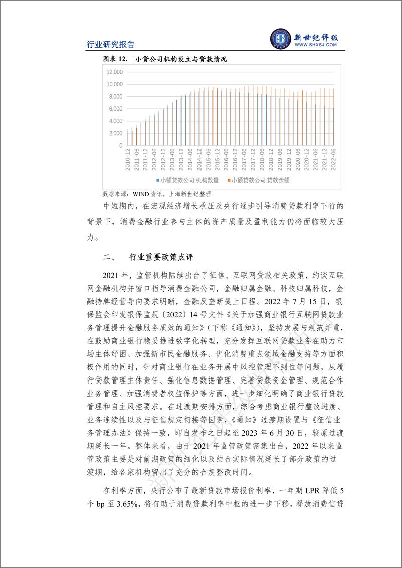 《新世纪评级-2022年上半年消费金融行业信用观察-9页》 - 第7页预览图