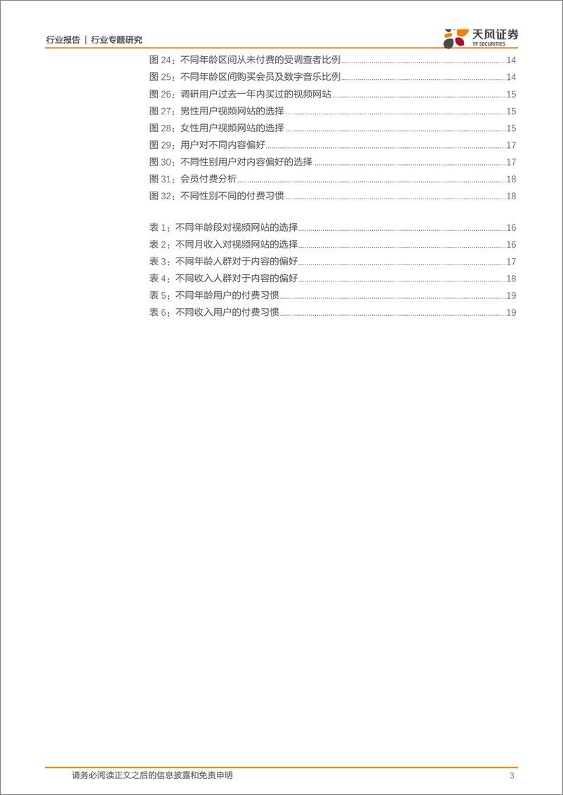 《传媒行业专题研究：2100份问卷看真实的中国文娱消费-20190215-天风证券-20页》 - 第4页预览图