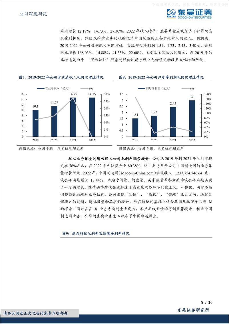 《东吴证券-焦点科技(002315)科技AI赋能+SaaS业务模式，一带一路助力业绩增长-230427》 - 第8页预览图