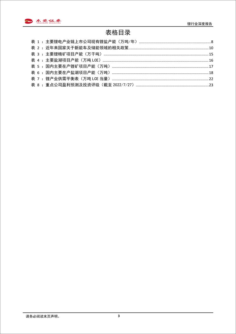 《锂行业深度报告：“白色石油”前景广阔，需求旺盛助力行业再上新台阶-20220728-东莞证券-24页》 - 第4页预览图