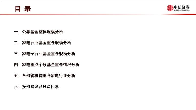 《2023年二季度家电行业基金重仓分析专题：行业景气维系，资金配置向上-20230821-中信证券-19页》 - 第4页预览图