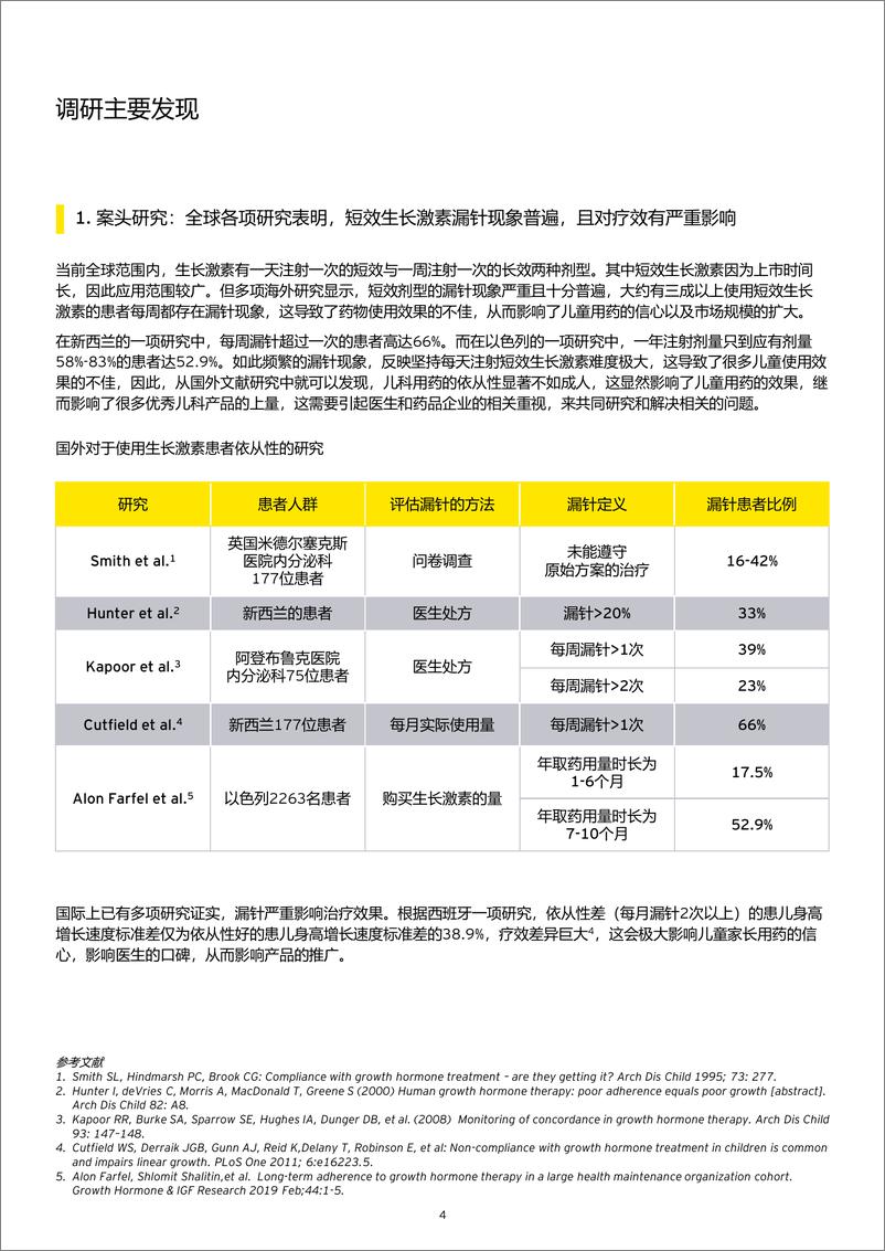 《中国儿童生长激素使用情况研究》 - 第5页预览图