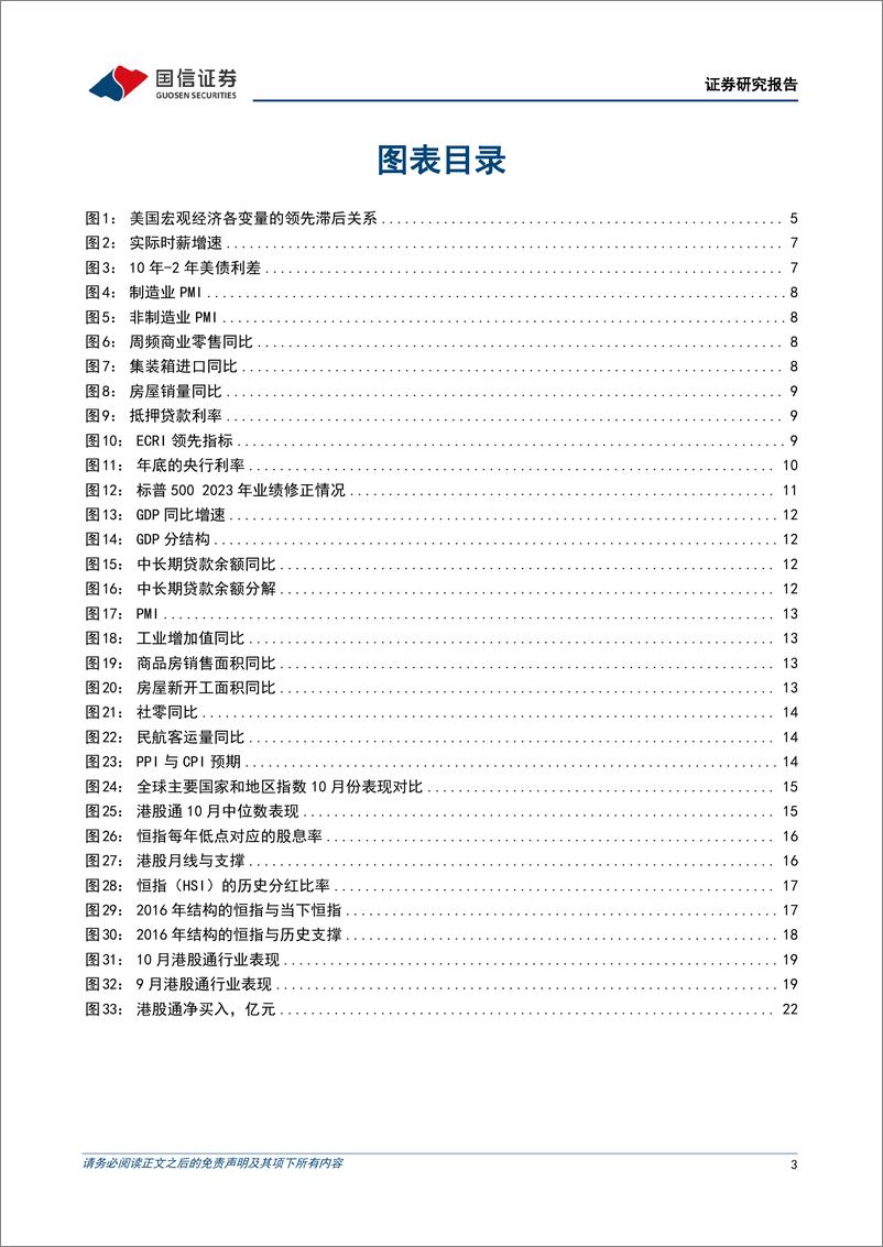 《港股2022年11月投资策略：港股又到了40年来的第五次支撑-20221102-国信证券-26页》 - 第4页预览图