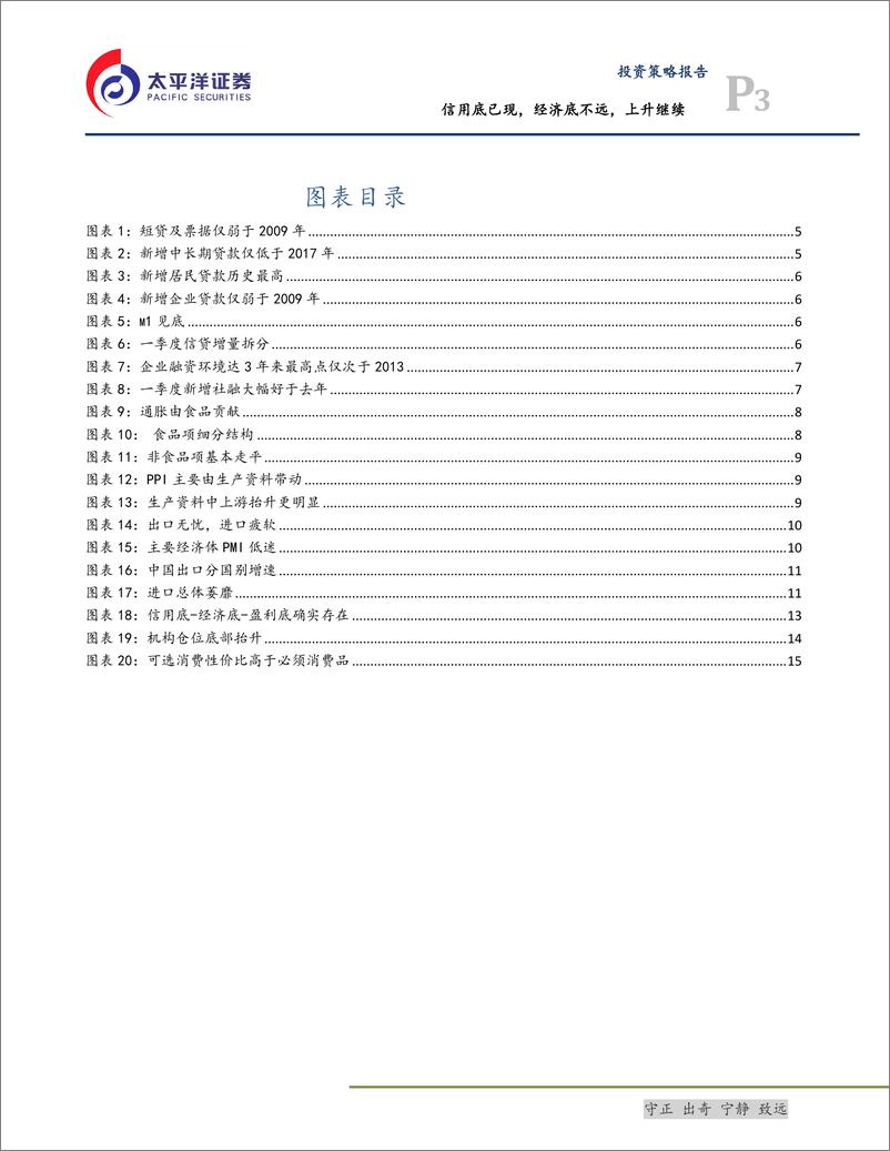 《信用底已现，经济底不远，上升继续-20190414-太平洋证券-17页》 - 第4页预览图