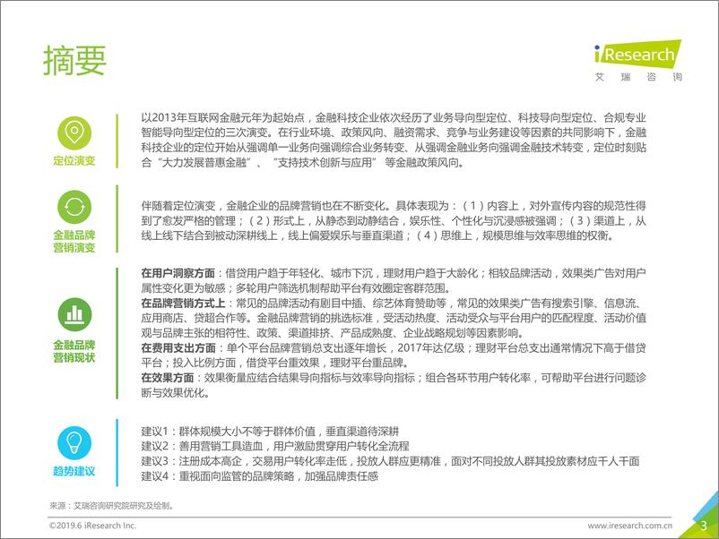《2019年-静待惊蛰-中国金融科技企业品牌营销研究报告》 - 第3页预览图