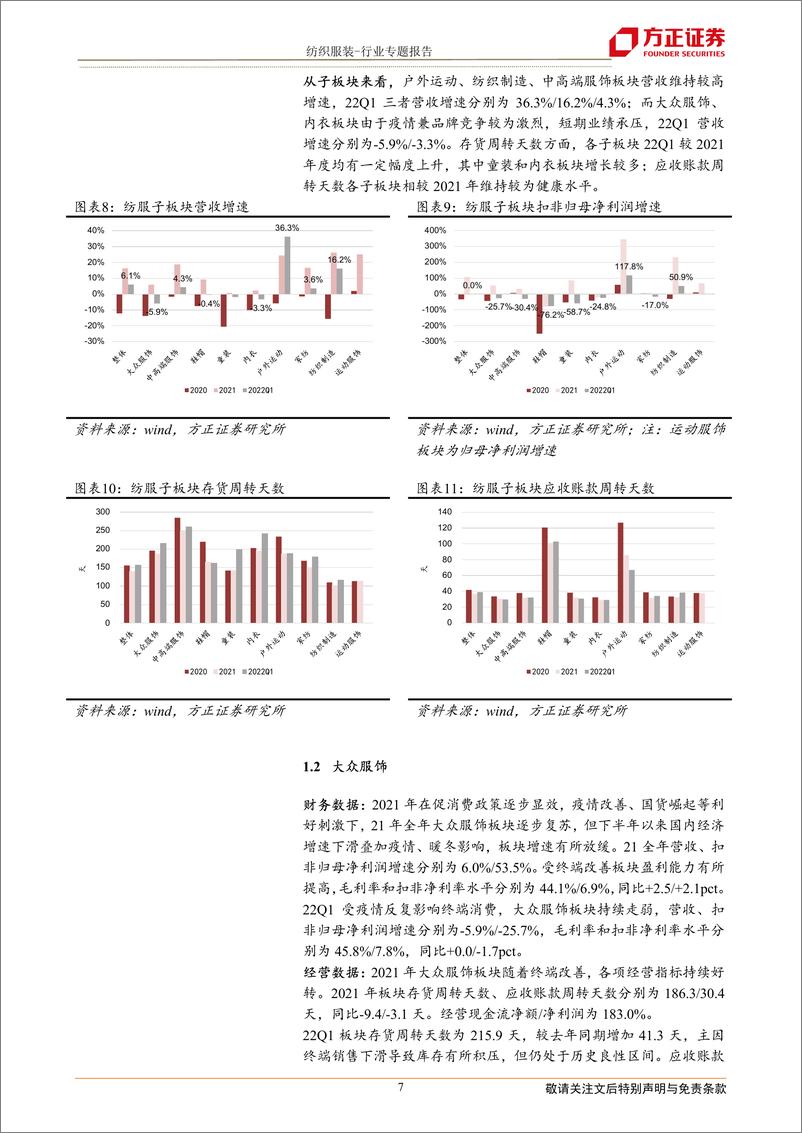 《纺织服装行业2021A&2022Q1综述：制造领风骚，品牌面临疫情挑战-20220505-方正证券-26页》 - 第8页预览图