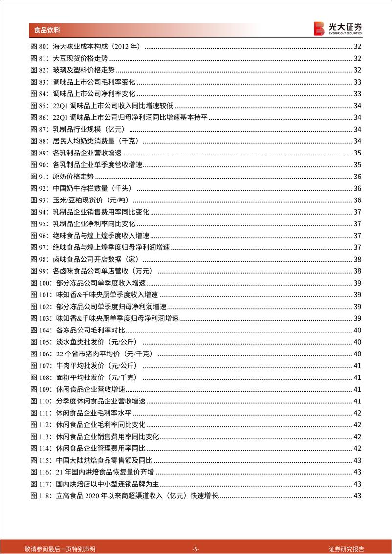 《食品饮料行业2022年中期投资策略：把握高确定性，关注疫情缓解下的需求恢复-20220531-光大证券-60页》 - 第6页预览图