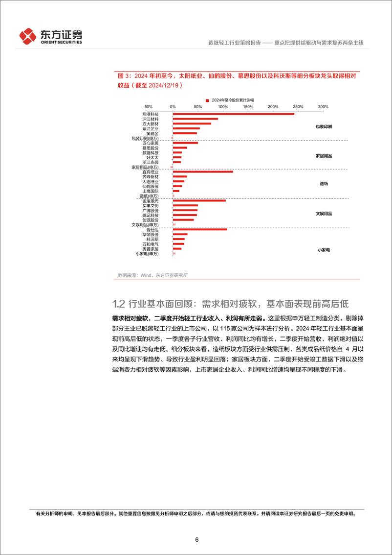 《轻工制造行业2025年度投资策略：重点把握供给驱动与需求复苏两条主线-241226-东方证券-29页》 - 第6页预览图