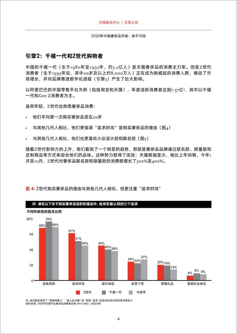 《29.2020年中国奢侈品市场：势不可挡-贝恩x天猫-202012》 - 第6页预览图