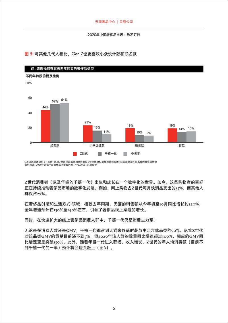 《29.2020年中国奢侈品市场：势不可挡-贝恩x天猫-202012》 - 第7页预览图
