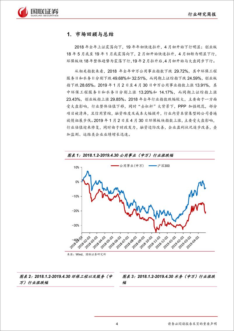 《环保行业18年年报及19年一季报总结：寒风料峭春未至，生机一线仍可寻-20190516-国联证券-24页》 - 第5页预览图