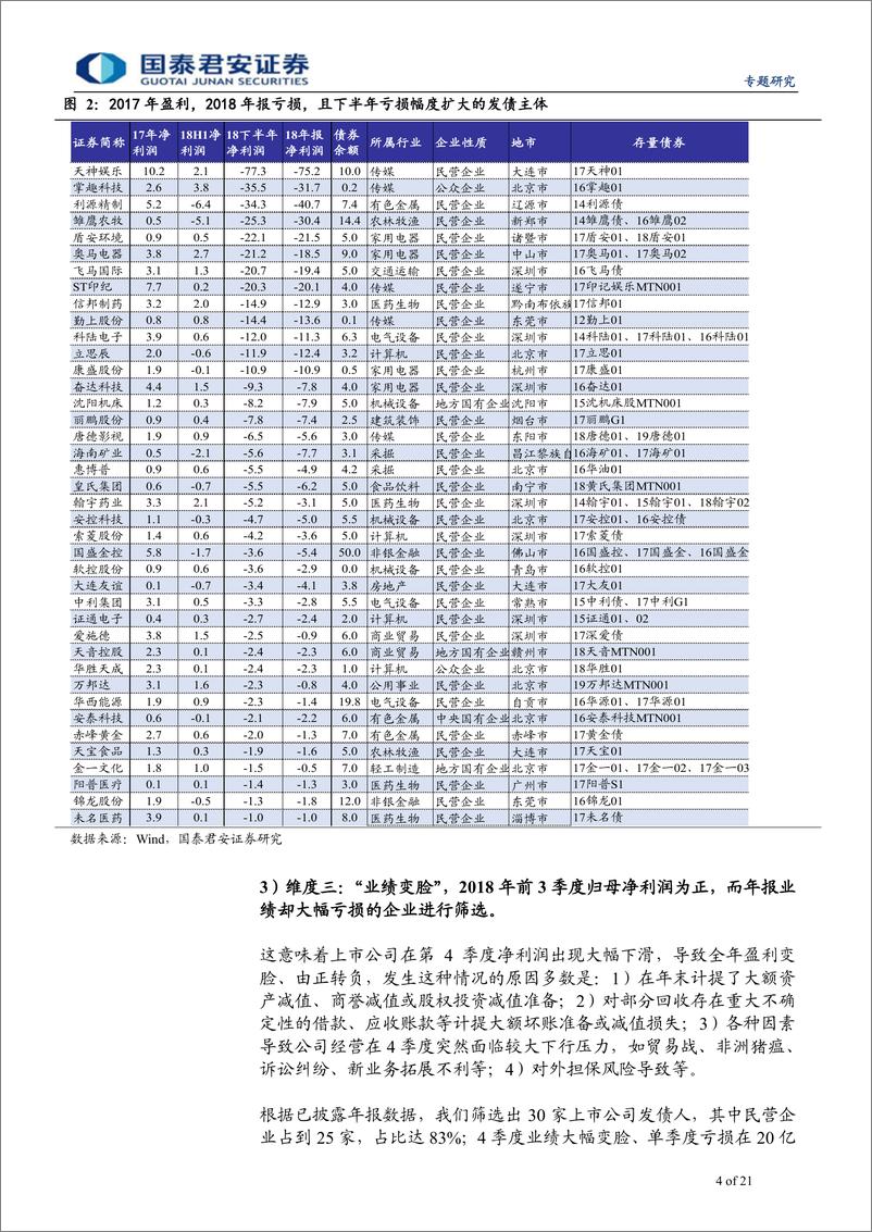 《专题研究：从2018年报看上市公司发债人潜在风险-20190422-国泰君安-21页》 - 第5页预览图