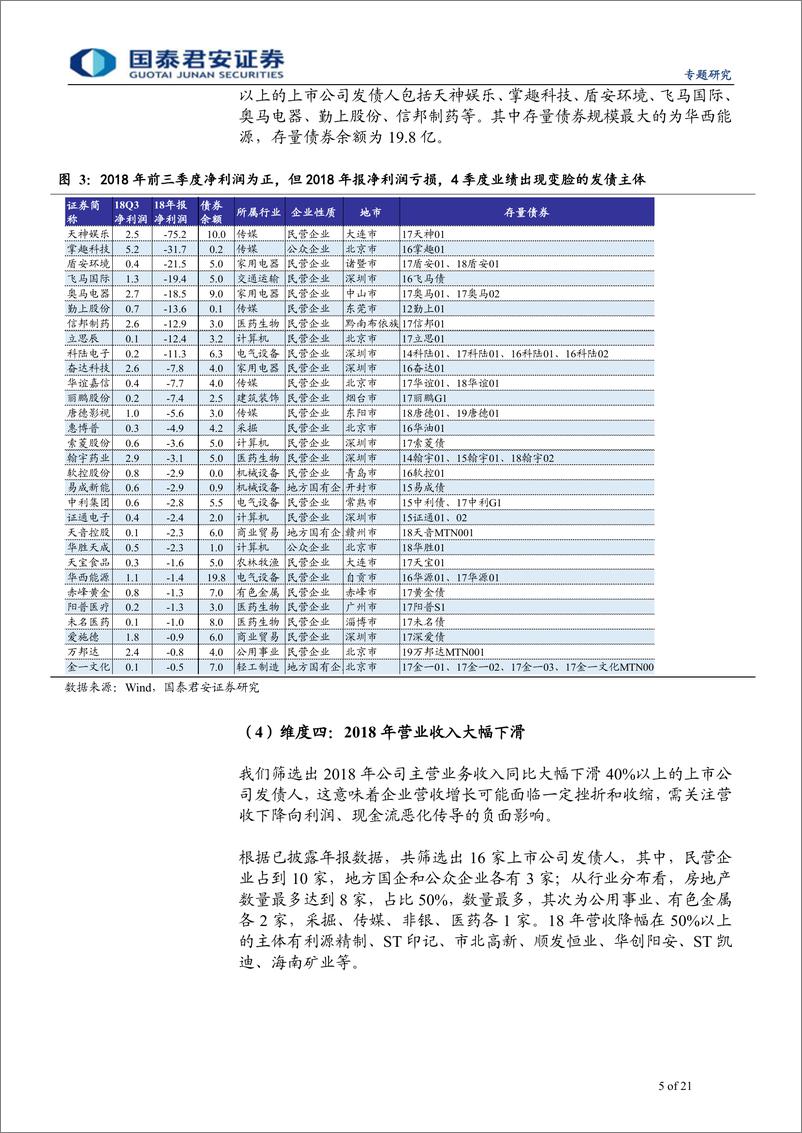 《专题研究：从2018年报看上市公司发债人潜在风险-20190422-国泰君安-21页》 - 第6页预览图