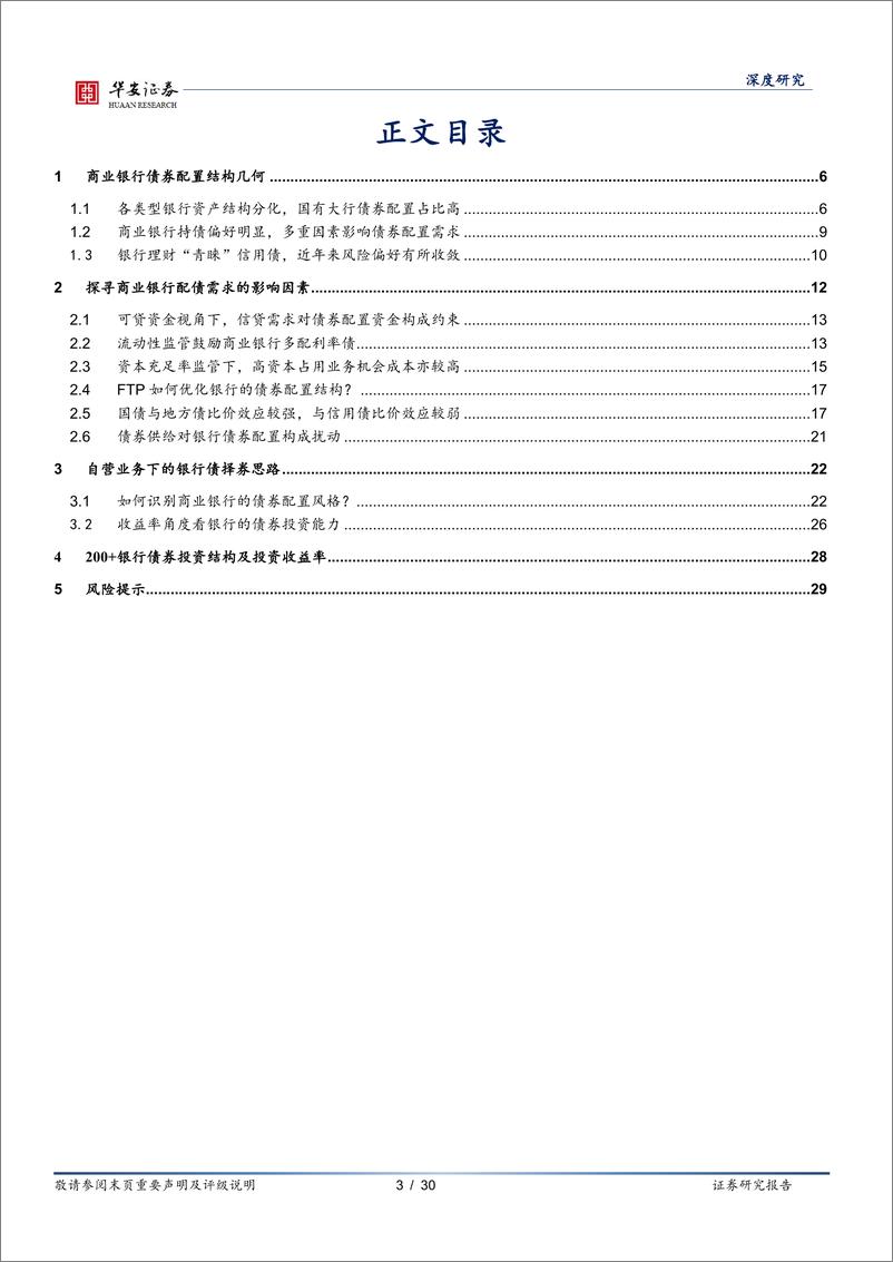 《债看银行（七）：双重视角透视200+银行投债行为-20230209-华安证券-30页》 - 第4页预览图