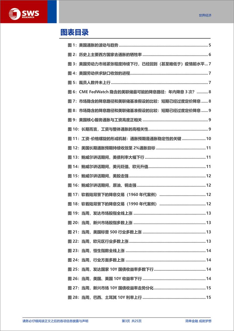 《2024年杰克逊霍尔年会鲍威尔演讲笔记：降息在即，节奏待定-240824-申万宏源-25页》 - 第3页预览图