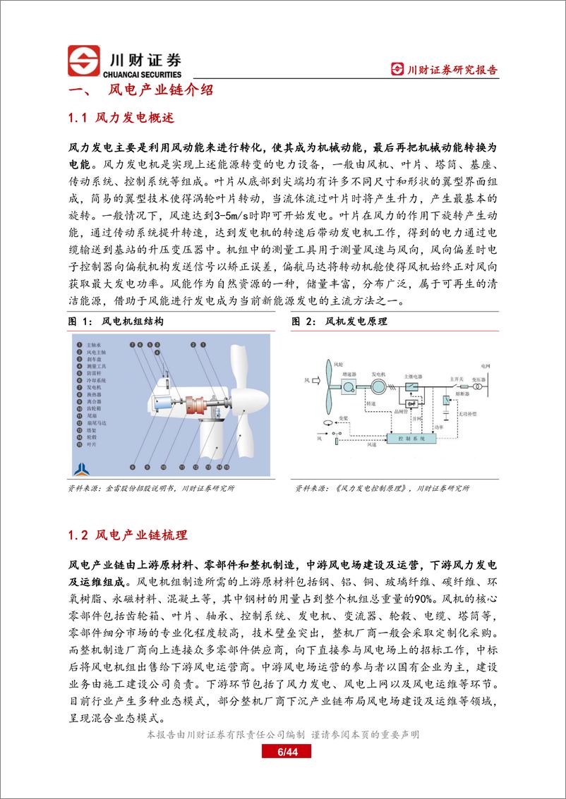 《风电设备行业深度研究报告：风电行业成长逻辑再梳理-20230315-川财证券-44页》 - 第7页预览图