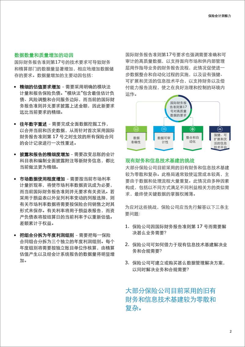 《保险财务和精算新世界内的数据管理》 - 第2页预览图