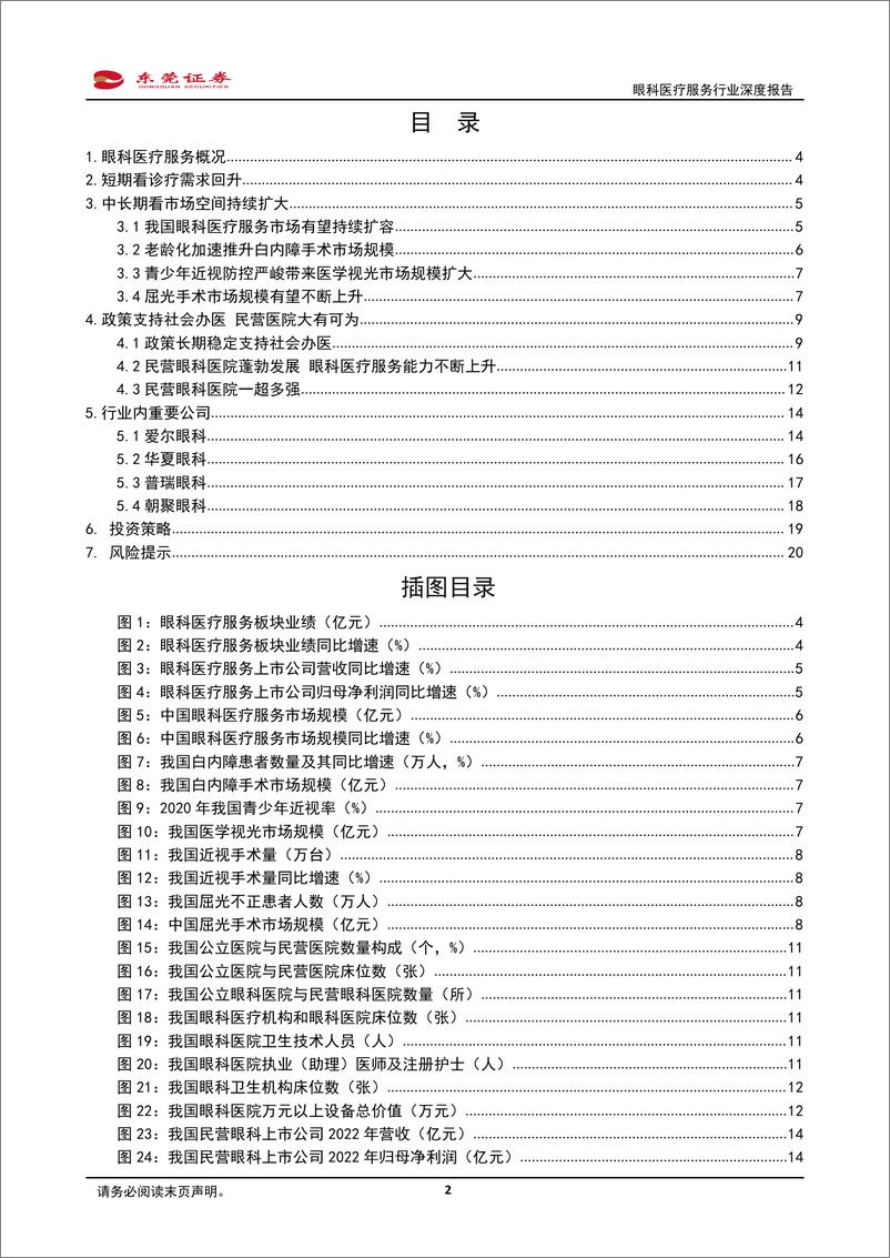 《眼科医疗服务行业深度报告：市场持续扩容，民营大有可为-20230730-东莞证券-22页》 - 第3页预览图