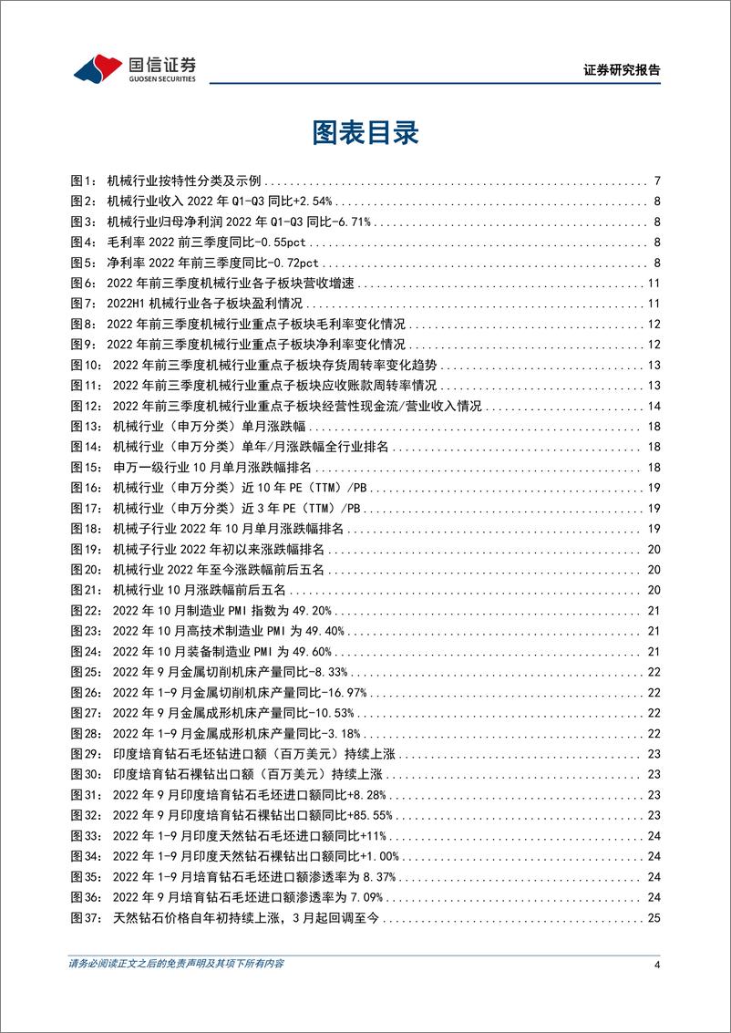 《机械行业2022Q3财报总结暨11月投资策略：22Q3经营边际改善，关注经营韧性强的优质公司-20221104-国信证券-32页》 - 第5页预览图