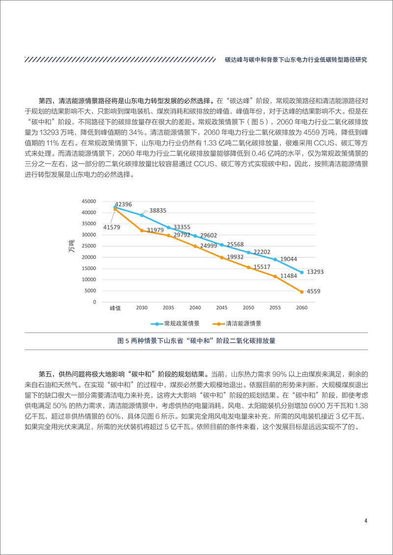 《碳达峰与碳中和背景下山东电力行业低碳转型路径研究》 - 第7页预览图