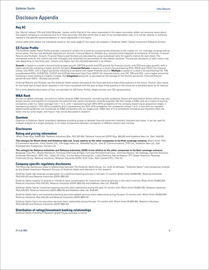 《India Teleco Spectrum auctio Bids 60% higher vs GSe at US$19 bn, likely led by Jio(1)》 - 第7页预览图