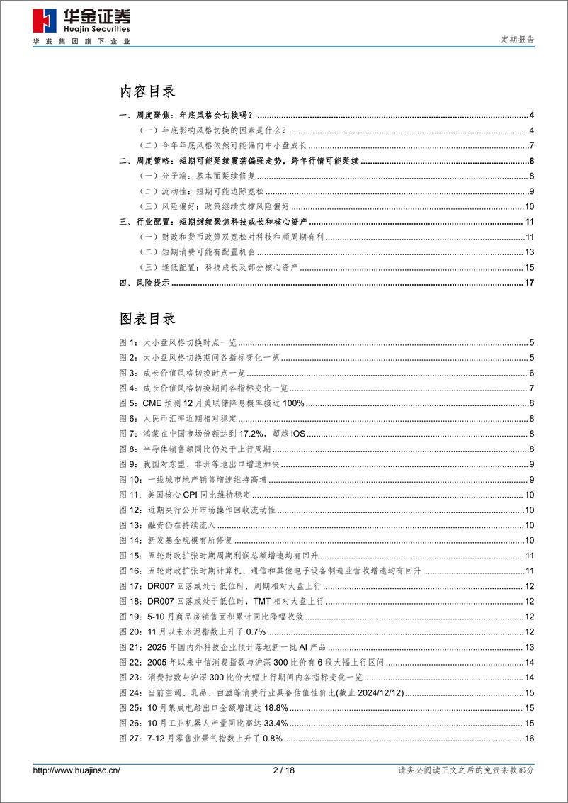 《年底风格会切换吗？-241214-华金证券-18页》 - 第2页预览图