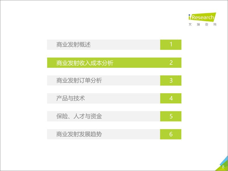 《2018年中国商业发射市场研究报告》 - 第8页预览图