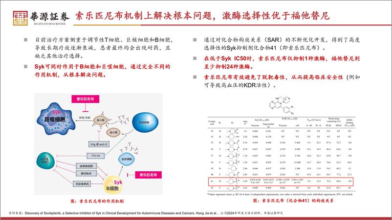 《华源证券-医药生物行业专题：和黄医药前瞻研究-一--索乐匹尼布-Syk-ITP治疗领域新希望》 - 第7页预览图