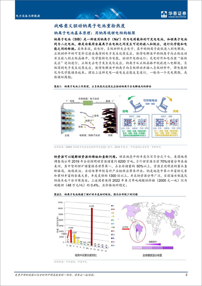 《电力设备与新能源行业：钠离子电池，锂资源紧缺下的新解法-20220825-华泰证券-23页》 - 第4页预览图