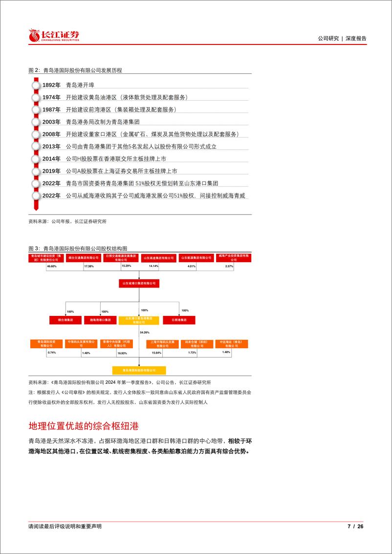 《青岛港(601298)风起胶州湾，龙头正当时-240810-长江证券-26页》 - 第7页预览图