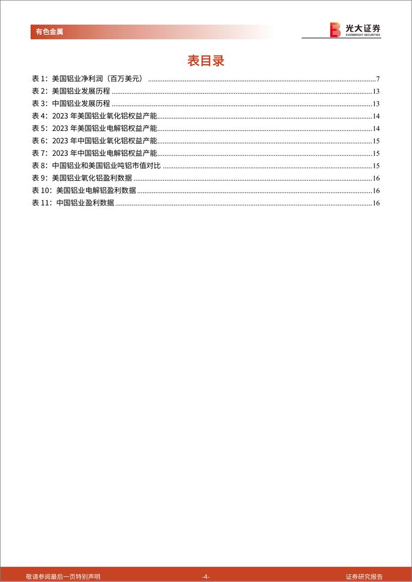 《有色金属行业中美两国电解铝行业对比：多维度看电解铝行业的“东升西降”-240901-光大证券-20页》 - 第4页预览图