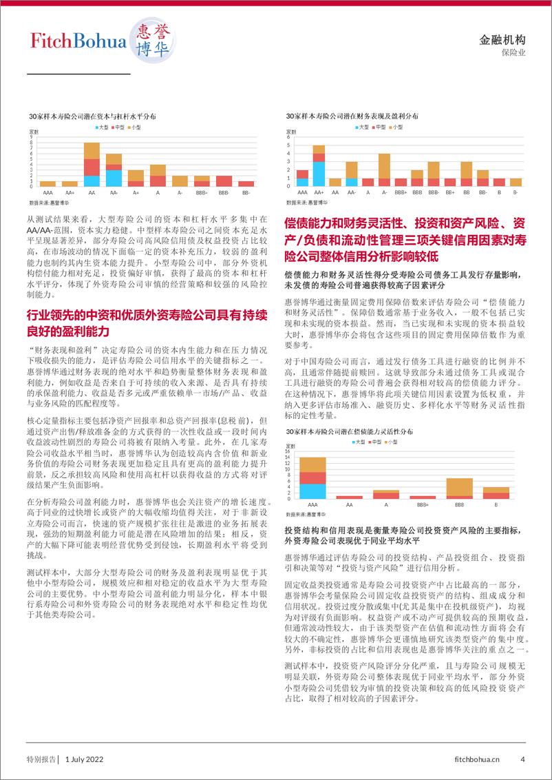 《惠誉博华寿险评级标准解读及2022年信用测试质量分布-6页》 - 第5页预览图